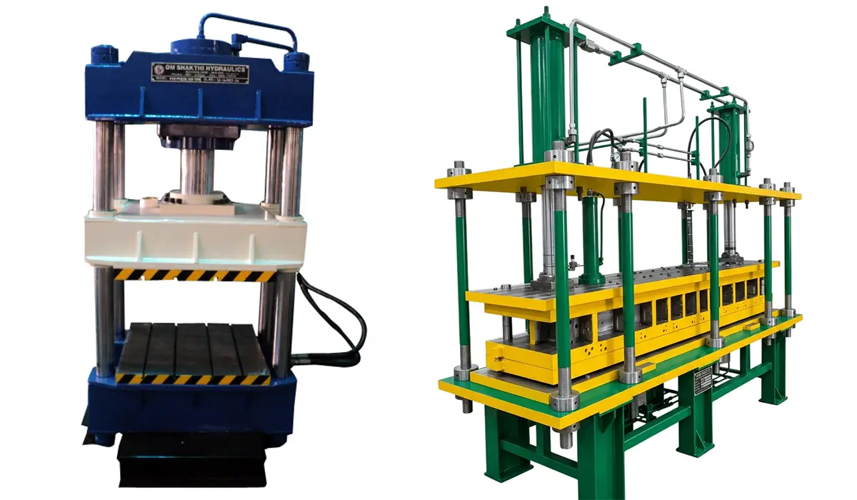 Four Pillar Hydraulic Press-1