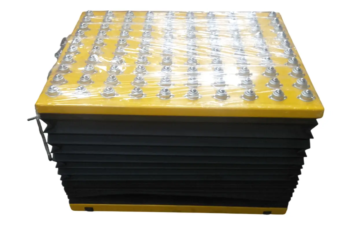 Hydraulic roller table lift-3